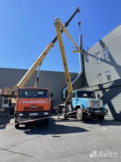 Аренда и услуги коленчатой автовышки, 300 кг, 22 м