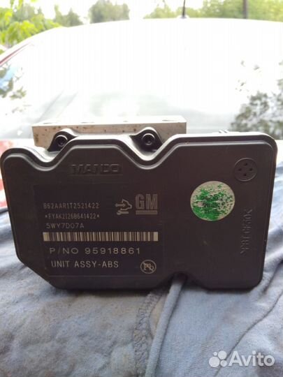 Блок управления абс шевроле авео Т300