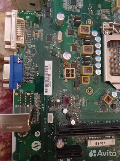 Материнская плата с процессором i3-2120