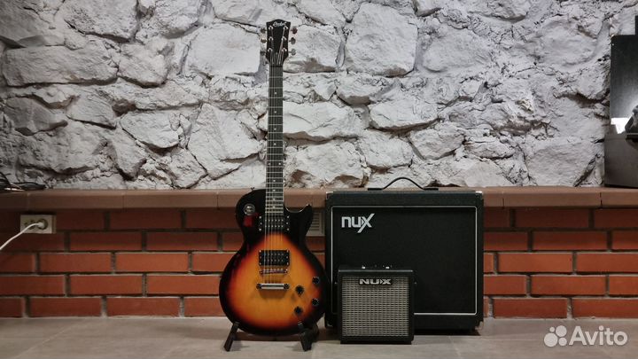 Электрогитара с комбиком (комплект)