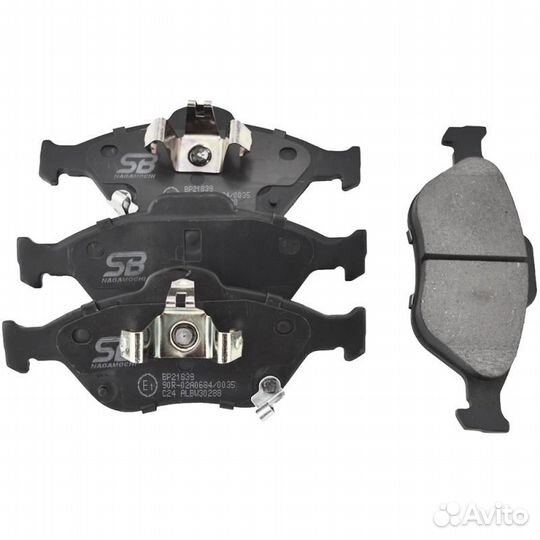 Колодки тормозные дисковые передние