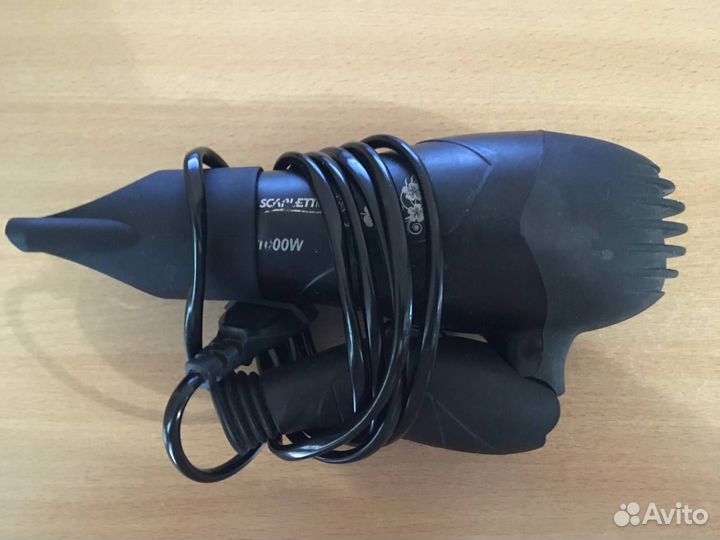 Фен Scarlett дорожный, складной (есть видео)