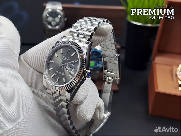 Rolex oyster perpetual мужские механические часы