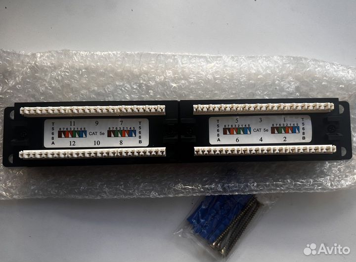 Патч-панель UTP, 10