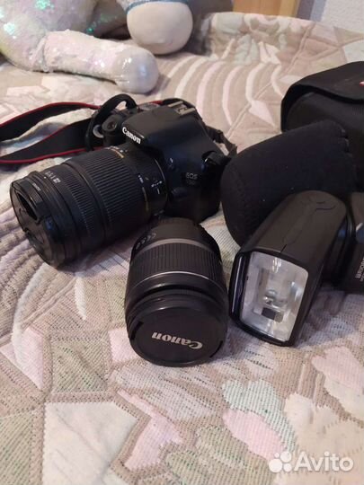 Продам фотоаппарат Canon EOS 550D, + два объктива