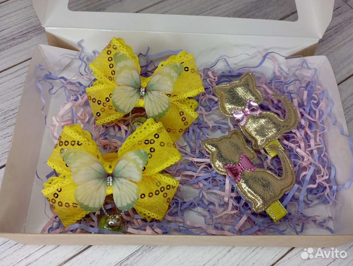 Набор бантиков ручной работы