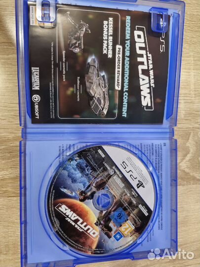 Star wars outlaws ps5 диск