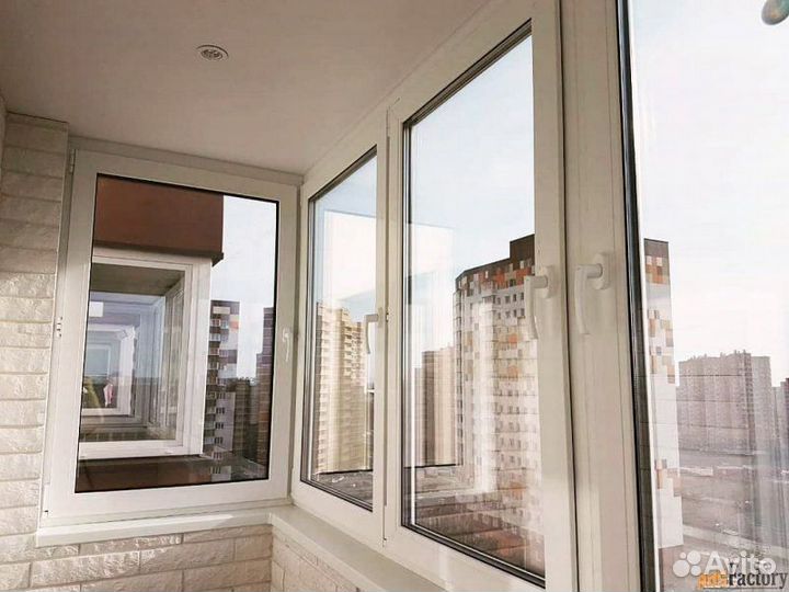 Алюминиевые окна от завода напрямую