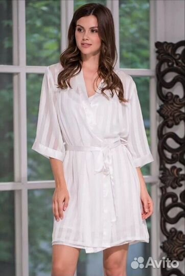 Халат шелк новый размер 46-50