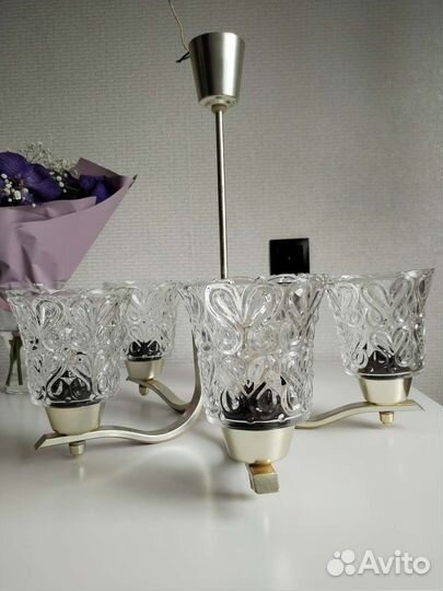Хрустальная люстра СССР