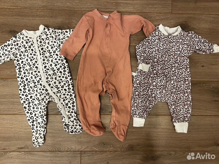 Пакет вещей на девочку 68-74