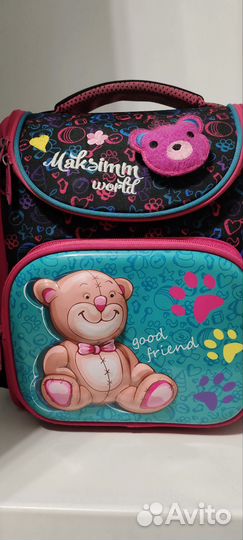 Рюкзак школьный для девочки 1 класс