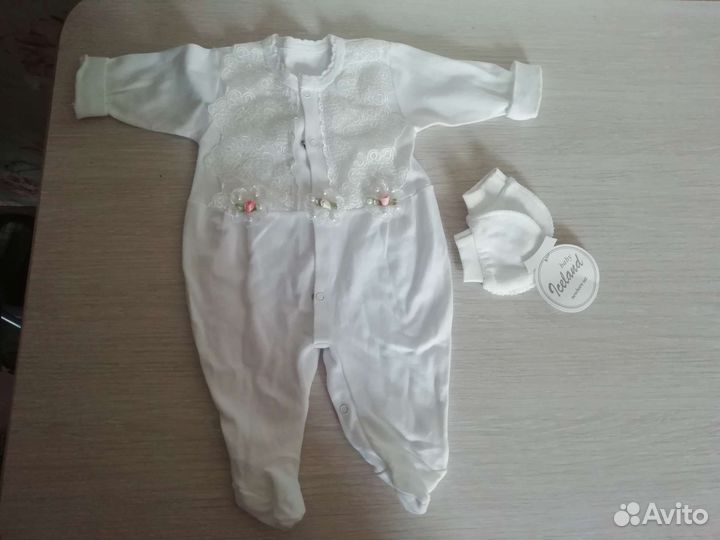 Комплект на выписку для девочки