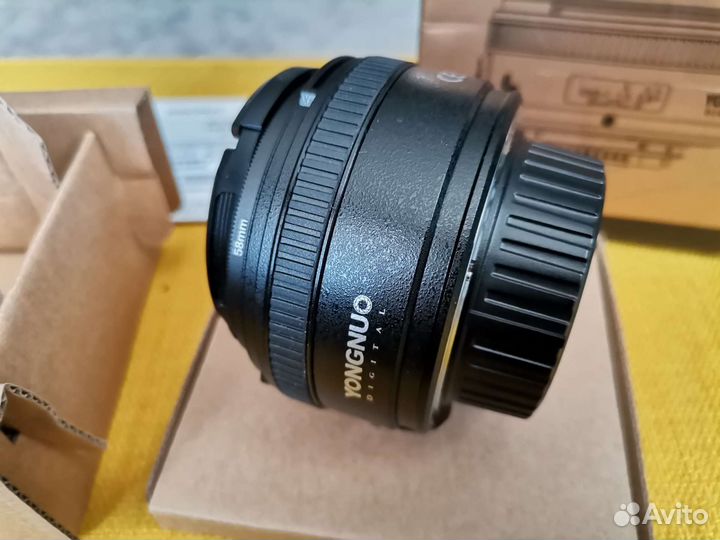 Объектив yn40mm f2.8 новый