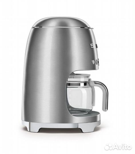 Кофеварка капельная Smeg DCF02sseu серебристый