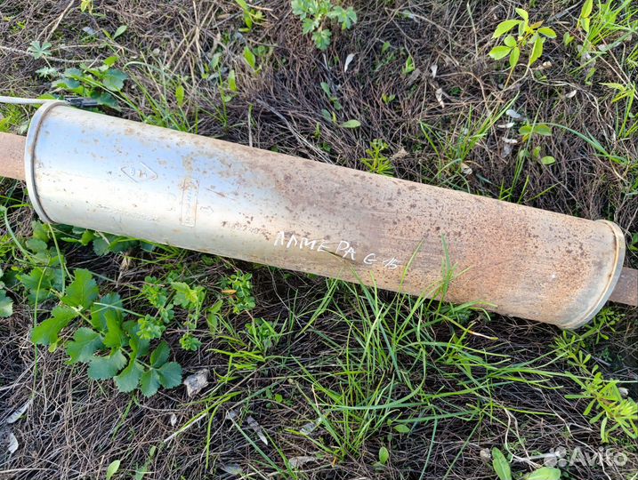 Nissan almera g15 глушитель с катализатором