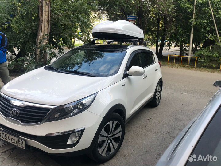 Автобокс багажник на крышу Kia Sportage