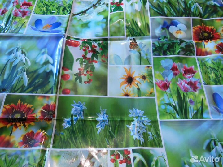 Скатерть клеенчатая на стол