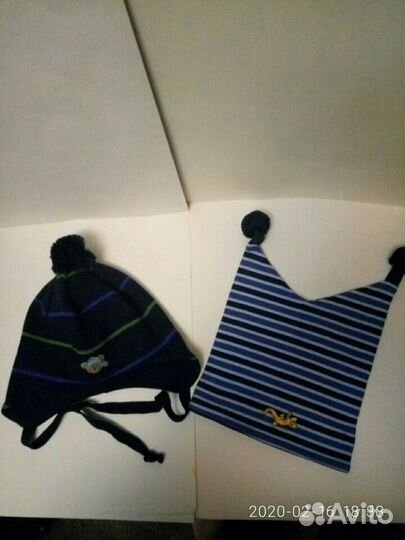 Шапочки для мальчика kivat