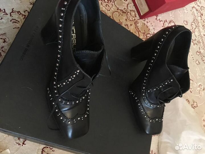 Giancarlo paoli. туфли, ботильоны, ботиночки Итали