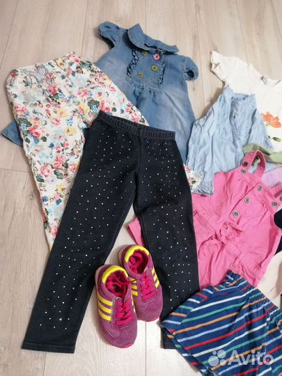 Вещи пакетом на девочку 92-98