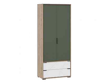 Шкаф распашной комбинированный для одежды Лео