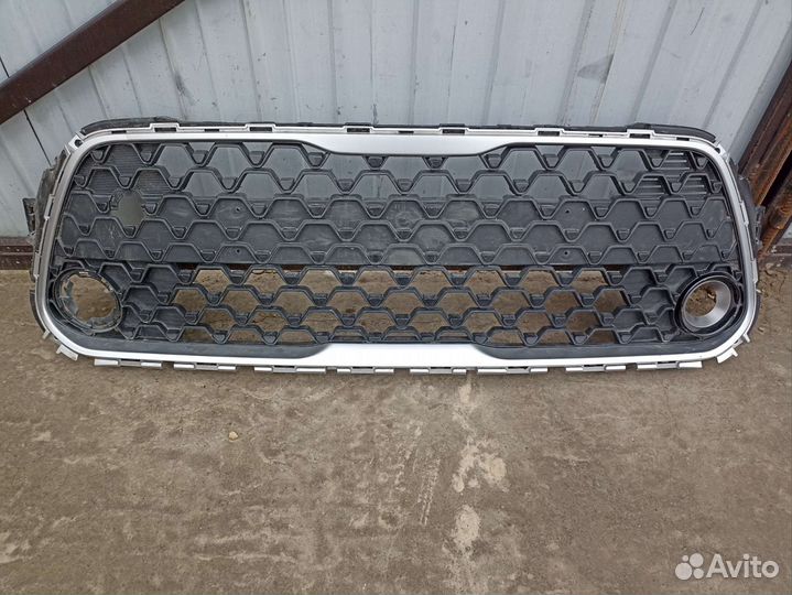 Решетка в бампер Kia Soul 3 2019