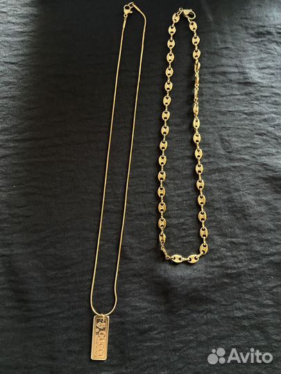 Чокер и цепочка Gucci оригинал винтаж