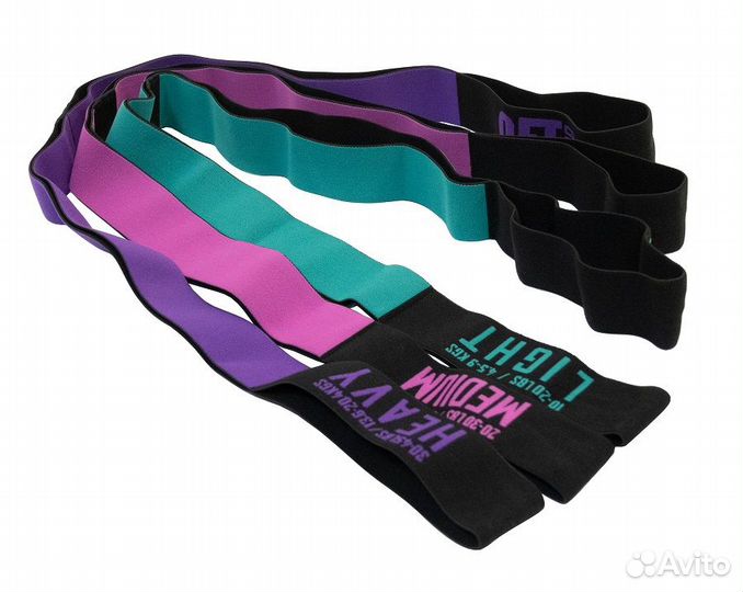 Набор из трех тканевых эспандеров FT-uniq