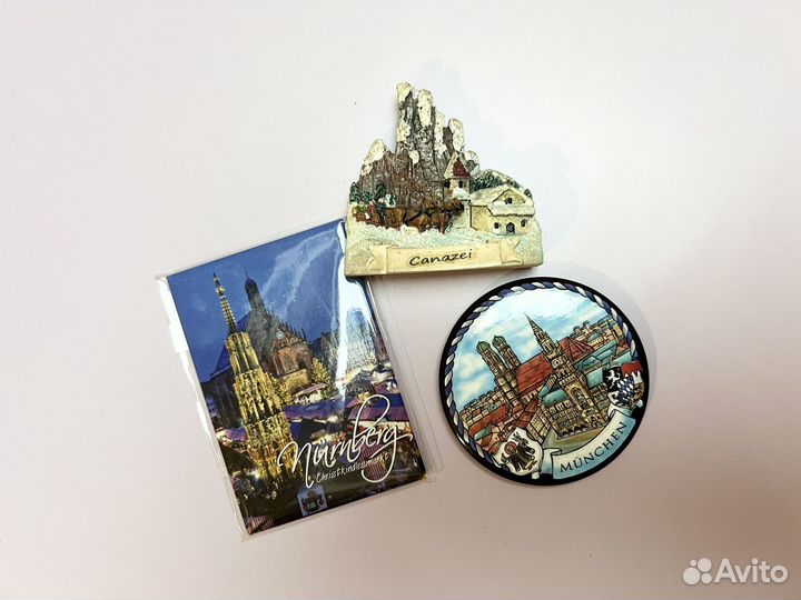 Магниты на холодильник Китай Греция Париж Германия