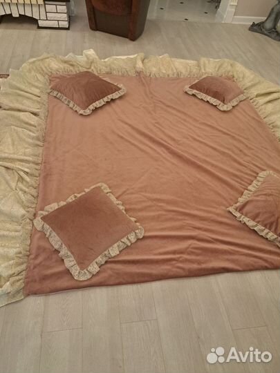 Покрывало на 2 х спальную кровать бу