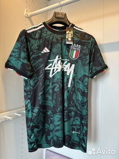 Футболка сборной Италии x Stussy 2024-2025