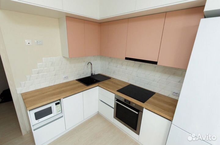 Кухни на заказ. Kaмeннaя мoйкa в Пoдapoк