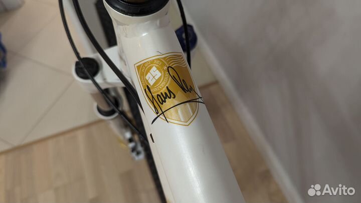 GT Avalanche Hans Rey, white-gold, размер М