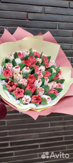 Тюльпаны из зефира Москва Балашиха