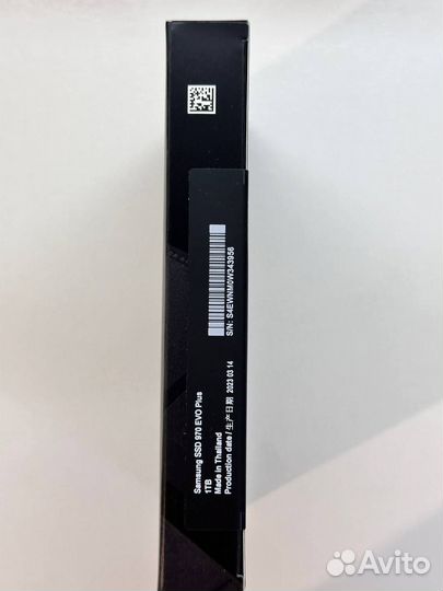 SSD накопитель Samsung 970 EVO Plus M.2 1 тб новый