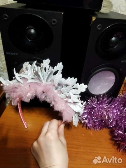 Ободок новогодний