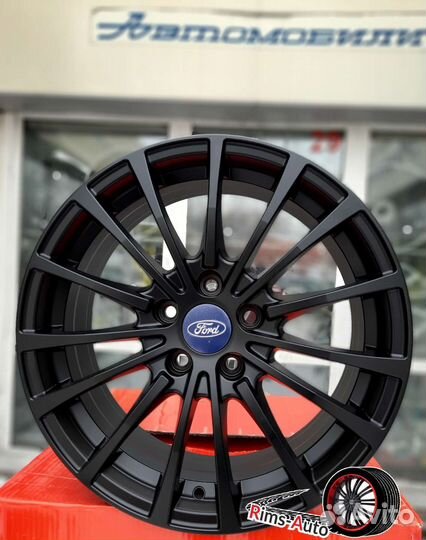 Диски на форд r17 5x108 чёрный матовый