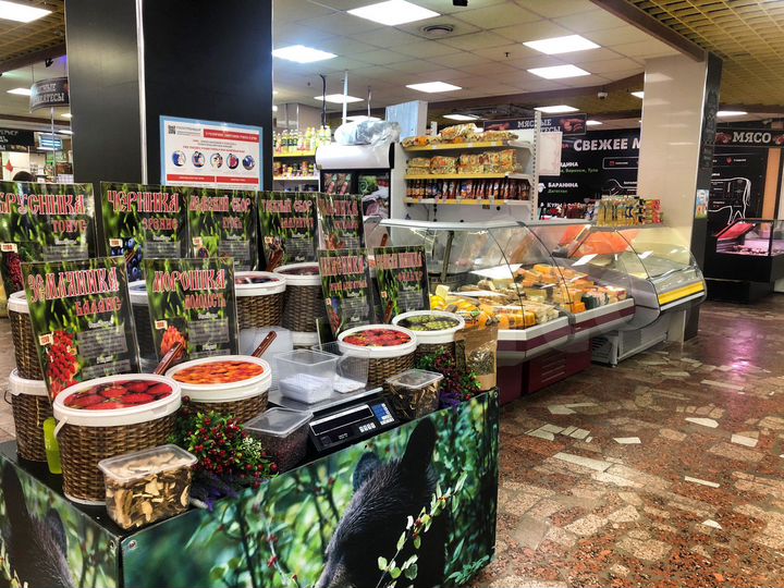 Место на продуктовом рынке под кулинарию 15 м.2