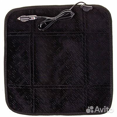 Подогрев сиденья без спинки skyway Черный 12V 43х4