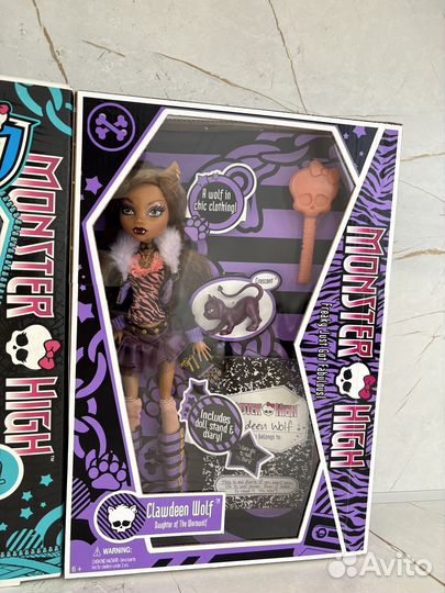 Куклы монстер хай базовые в коробках