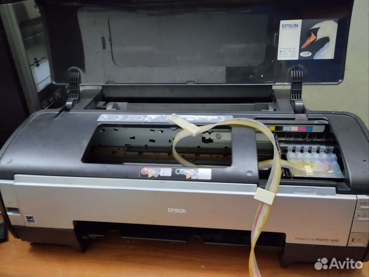 Текстильный принтер DTF А3 Epson Stylus Photo 1410