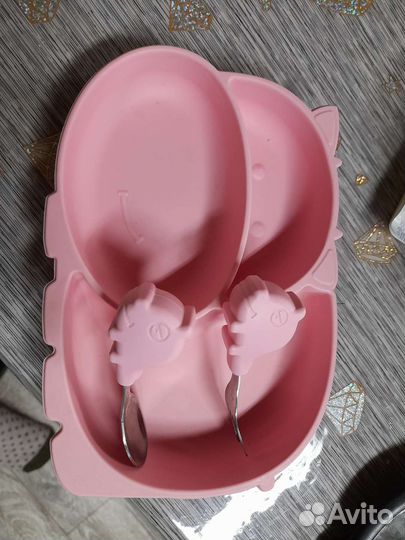 Детская посуда для кормления силиконовая