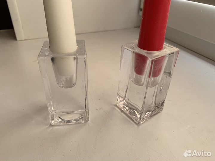 Подсвешник стеклянный