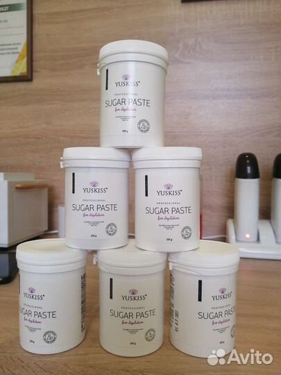 Сахарная паста для шугаринга, уходовая косметика