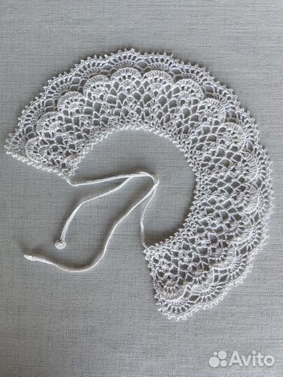 Вязанный воротник детский