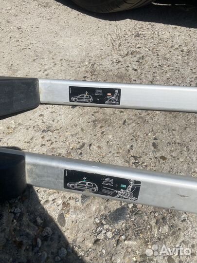 Оригинальные Рейлинги (поперечины) на крышу Golf 4