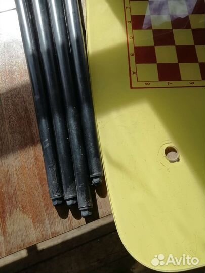 Стол шахматный стеклянный СССР