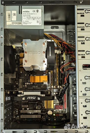 Игровой системный блок 4 ядра, 8 гб, GTX750Ti, SSD