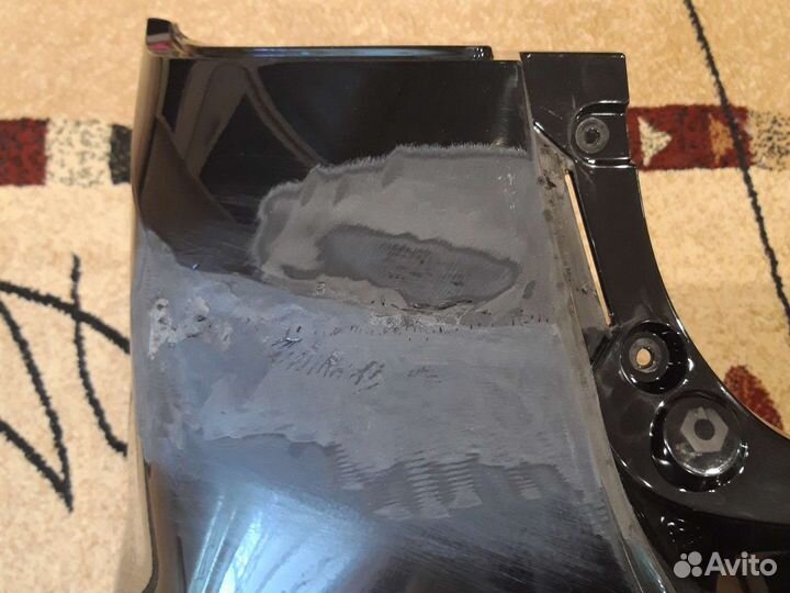 Бампер задний на митсубиси асх 2021-2023 года